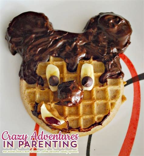 Mickey Mouse Waffles #EggoWaffleOff | Crazy Adventures in Parenting