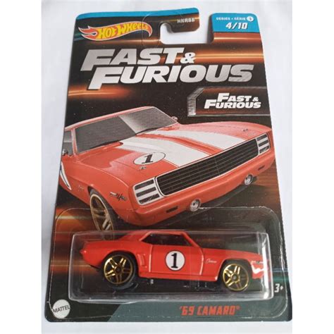 Hot Wheels Fast Furious 69 Camaro Issue Cracked Blister Shopee Philippines