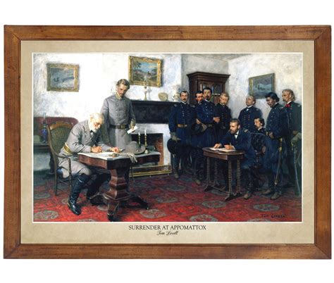 Surrender at Appomattox 24x36 Inch Print Reproduced From a Vintage ...