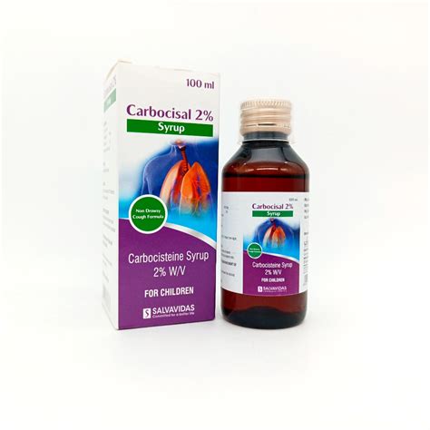 Carbocisteine Syrup W V Exporter Manufacture India