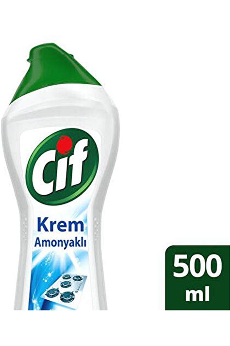 Cif Krem Amonyaklı Yüzey Temizleyici 500 ml Fiyatı Yorumları Trendyol