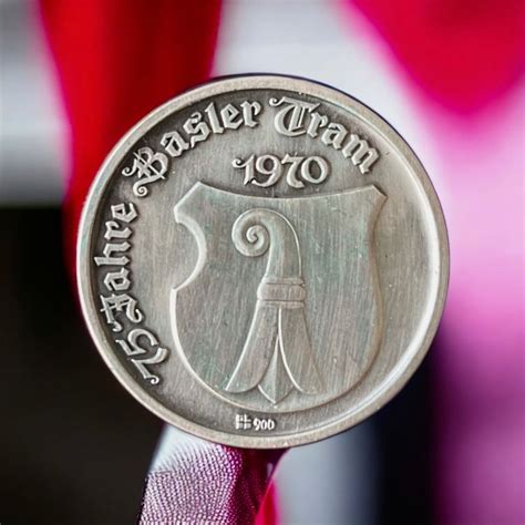 Silber Medaille 75 Jahre Basler Tram VZGL Kaufen Auf Ricardo