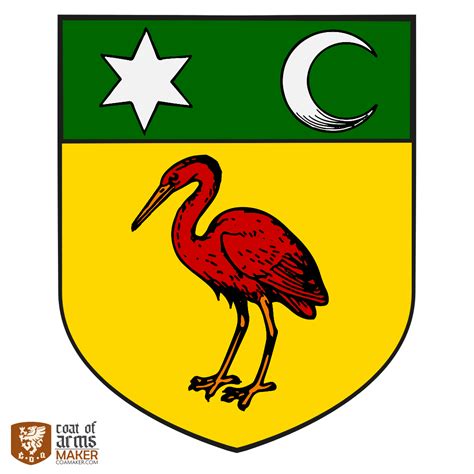 Personal Coa Ver 3 I Replaced The Heron With A Stork Because I Like