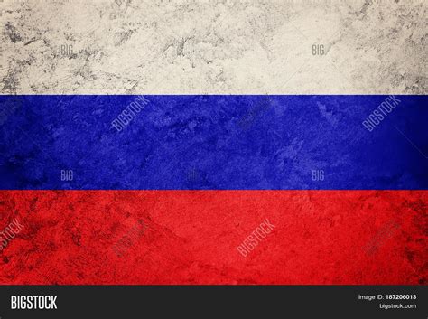 Grunge Russia Flag Russian Flag Image And Photo Bigstock