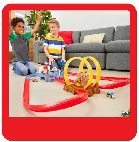 Paleidimo trasa Mario Kart Hot Wheels Spalvotas modelis GNM žema kaina Varle lt