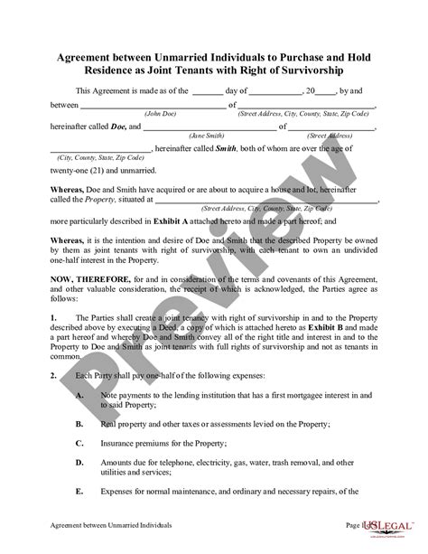 Mississippi Agreement Between Unmarried Individuals To Purchase And