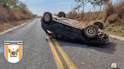 Condutor embriagado capota veículo e deixa um vítima fatal