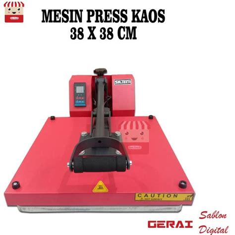 Jual Mesin Press Kaos Digital X Cm Watt Include Kain Teflon