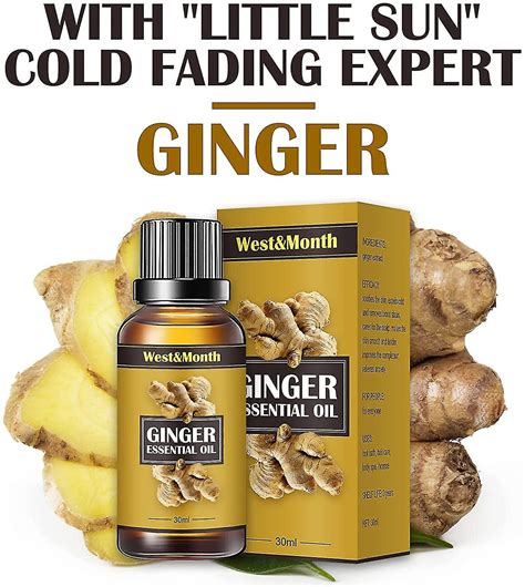 2pcs 30ml Lymph Detoxification Ginger Oil Belly Drainage Ginger Oil