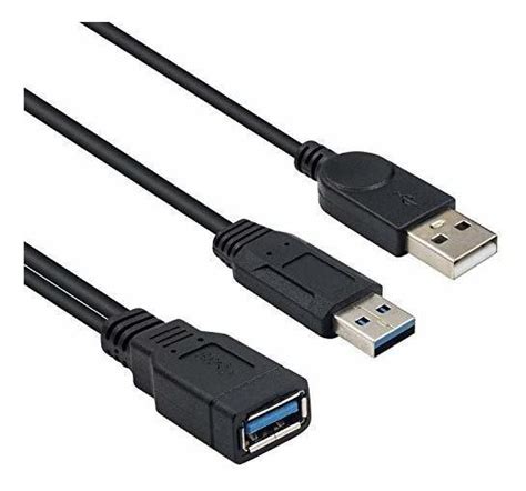 Usb 3 0 Hembra A La Doble Usb Divisor Usb Macho Cable 3 Mercado Libre