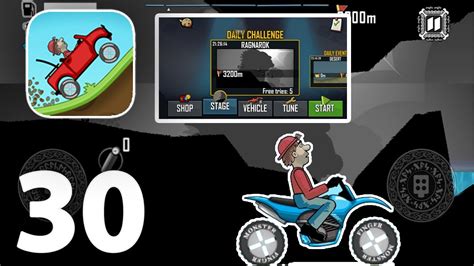 Hill Climb Racing 2 Motocross Bike Vs Stage RAGNAROK Gameplay