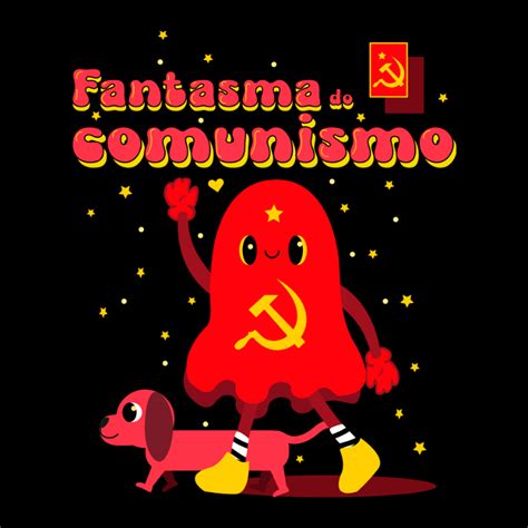 Adesivo Fantasma Do Comunismo De Rachel Aranha Colab