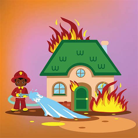 Put To Extinguish A Fire Clip Art Vector Images And Illustrations Istock