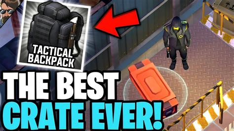 THE BEST CRATE EVER EASY TACTICAL BACKPACK IN TRANSPORT HUB LDoE