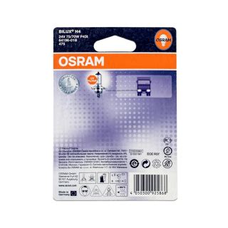 Osram Original Line H4 64196-01B 24V 1 St. Blister LKW, 8,43