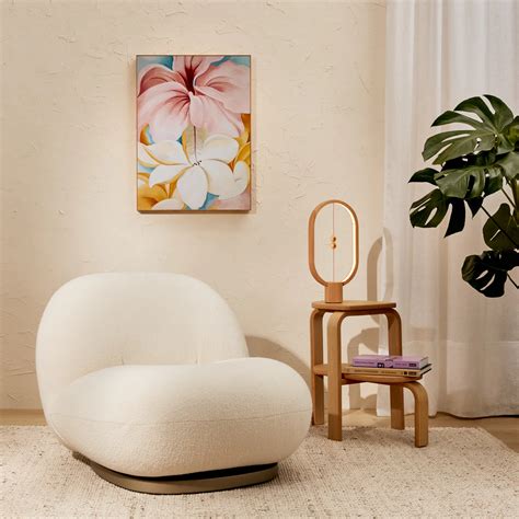 Georgia Okeeffe Hibiscus Framed Print Art Of Living Furniture