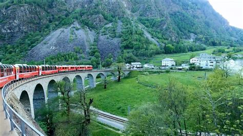 Bernina Express Tirano Sankt Moritz Youtube