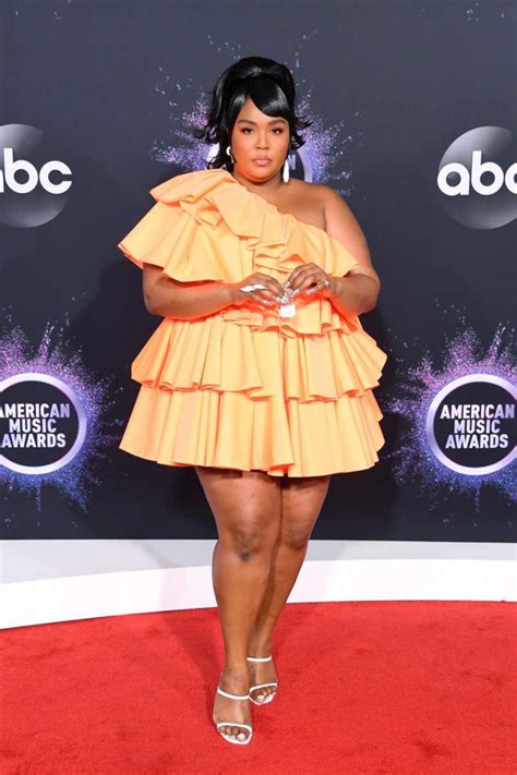 Lizzo Attends the 2019 American Music Awards at Microsoft Theater in Los Angeles 11/24/2019 ...