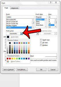 How To Change Automatic Font Color In Word 2013 Solve Your Tech