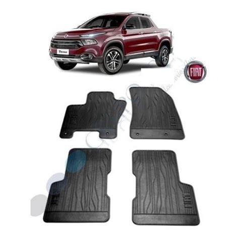 Tapete De Borracha Fiat Toro 2016 2017 2018 Original Mopar Submarino