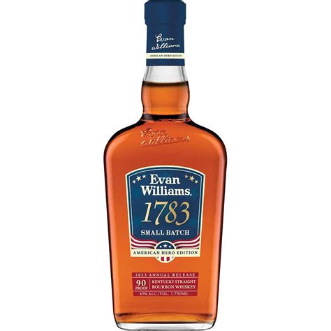 Evan Williams 1783 Small Batch American Hero Edition 2023 Skull And Barrel