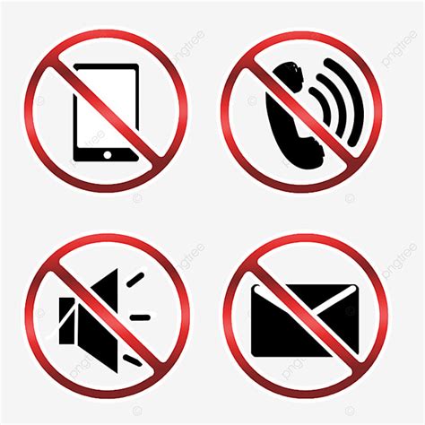 Связь запретить знак PNG , Сотовый телефон, Prohibited, письмо PNG ...