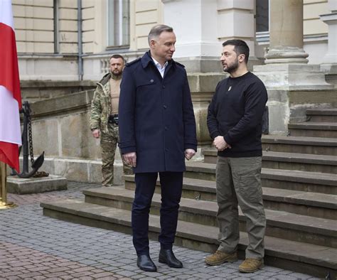 Prezydent Ukrainy Wo Odymyr Ze Enski Ju Przekroczy Granic Z Polsk