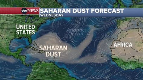 Saharan Dust 2024 Map - Silva Dulcinea