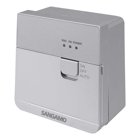 Sangamo Wireless Electronic Digital Thermostat Silver Chprstatdrfs Cef