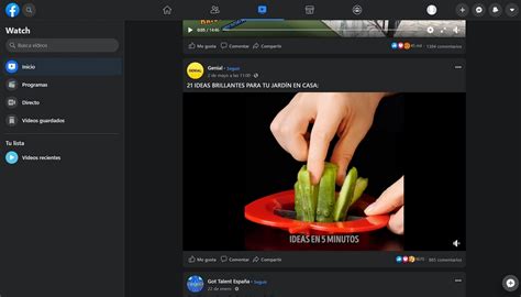 La versión para navegador de Facebook estrena nueva interfaz y Modo