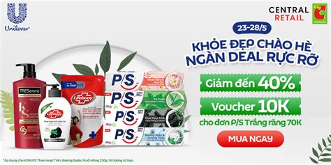 UNILEVER GIẢM TỚI CÙNG VOUCHER HOT