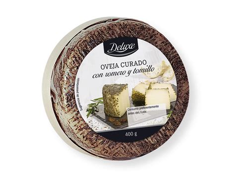 Deluxe Queso de oveja curado Lidl España Specials archive