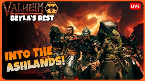 Into The Ashlands Beyla S Rest Valheim Multiplayer Playthrough