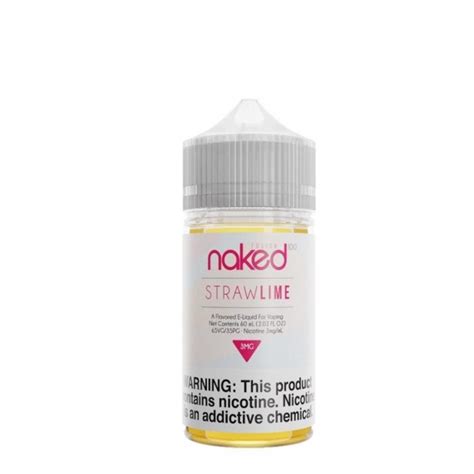 Naked Straw Lime Likit Ml Naked TL