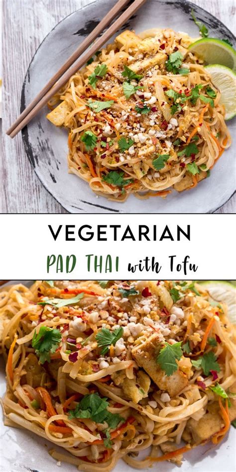 Vegetarian Pad Thai With Tofu Artofit