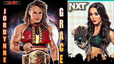 HOW WWE SHOULD BOOK JORDYNNE GRACE VS ROXANNE PEREZ AT NXT BATTLEGROUND