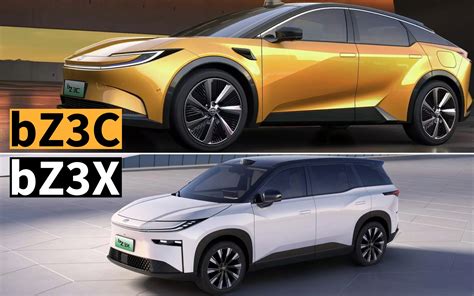 Toyota Unveils BZ3C And BZ3X Electric Crossovers In Beijing One Of