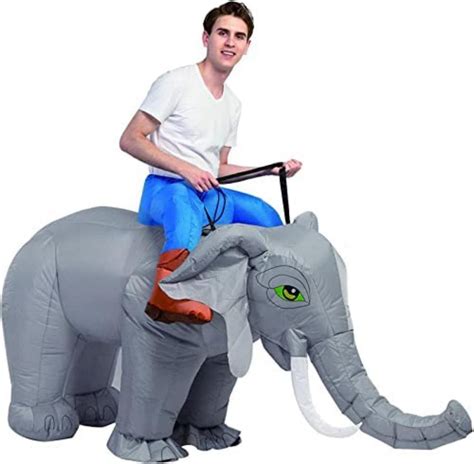 The Holiday Aisle® 72 Inch Elephant Inflatable Costume Wayfair