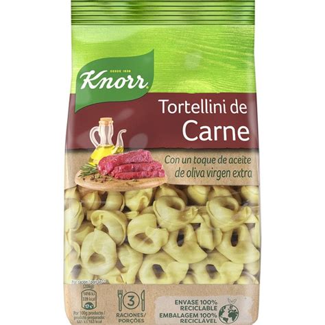 Tortellini De Carne Paquete 250 G KNORR Supermercado El Corte