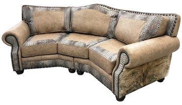 Farmhouse Leather Couch and Rustic Sectional Sofa: The Perfect Blend of Style and Comfort | by ...