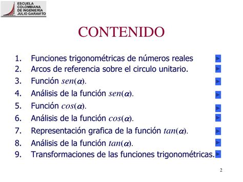 PPT FUNCIONES TRIGONOMÉTRICAS PowerPoint Presentation free download