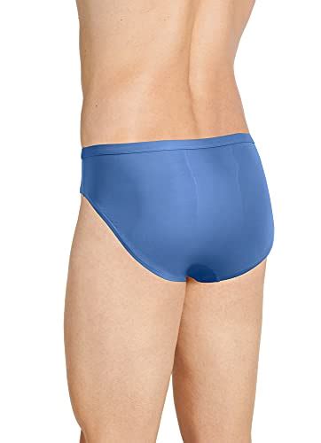 Jockey Men S Underwear Elance Microfiber Bikini Pack Ocean Blue Mimas Blue L Pricepulse