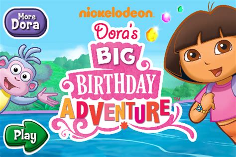 Dora The Explorer Dora S Big Birthday Adventure Screen Dora The The