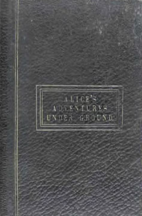 Original Version Of Alice Adventures In Wonderland By Lewis Carroll