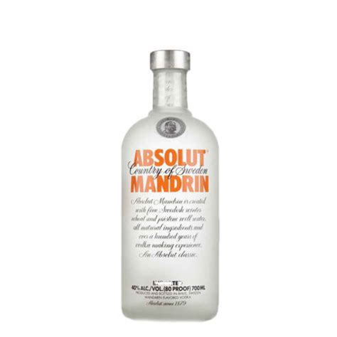 Absolut Mandrin Vodka 700ml Villa Market