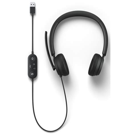 Microsoft Modern Usb Headset Auriculares Con Micrófono Negros