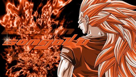 Goku Through The Fire And Flames Fire Goku Flames HD Wallpaper Peakpx