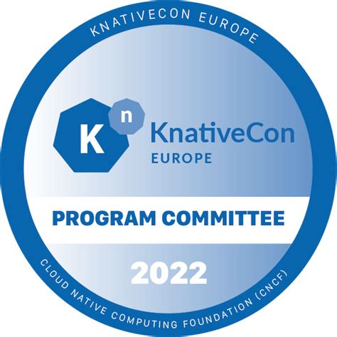 Knativecon Europe Program Committee Member Badge Credly