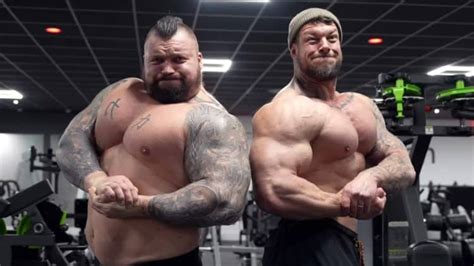 Eddie Hall Teams Up With Bodybuilder Jamie Christian Johal For A Massive Chest Workout Fitness