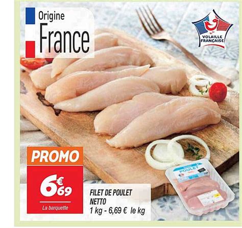 Promo Filet De Poulet Netto Chez Netto Icatalogue Fr